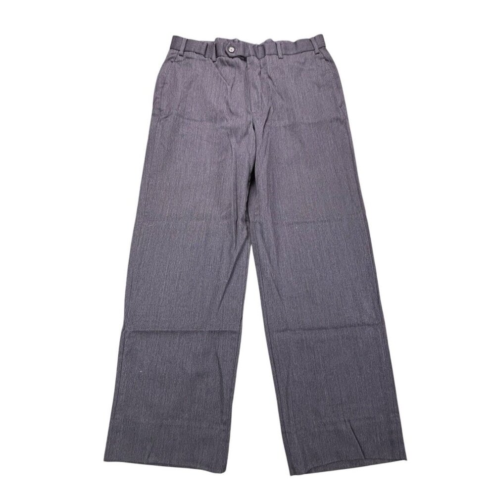 Brooks Brothers Wool Pants Mens 34W Black Trousers